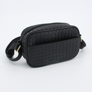 Sac banane unisexe en cuir PU personnalisé, imperméable, pour sport et gym, avec fermeture éclair, sac de randonnée bandoulière, doublure en polyester - Product Image 3