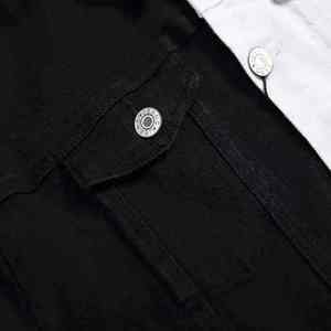 New Design Custom Clothing Fashion <b>Denim</b> <b>Jacket</b> Men Stand Breathable Eco-Friendly Stylish Running Wear Streetwear High Street - Product Image 5