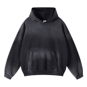 Newest Design Top Trendy Acid Wash Oversized <b>Hoodie</b> Lightweight Pullover With Pocket Manufacturer Cheap Prices Acid Wash <b>Hoodie</b> - Product Image 1