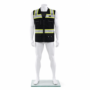 Traje de Trabajo de Manga Larga Reflectante de Alta Visibilidad para Hombre, con Logotipo Personalizado, Certificado EN, Transpirable, de Poliéster, con Protección Contra Pinchazos - Product Image 2