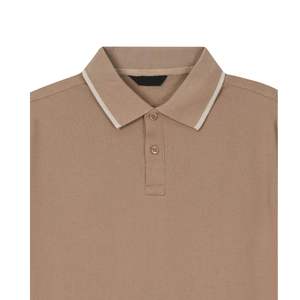 Polo de golf pour homme, personnalisé avec logo OEM, couleur unie, séchage rapide, respirant, en coton imprimé, grandes tailles, vente en gros - Product Image 4