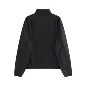 <b>Men</b>’s <b>Lightweight</b> Black Bomber <b>Jacket</b> Zipper Front Flight <b>Jacket</b> with Ribbed Cuffs, Casual Streetwear Outerwear - Product Image 2
