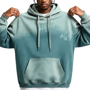 Soft Cotton Fleece Pullover Relaxed Fit Everyday Wear Men <b>Sun</b> Fade Hoodies New Vintage Style Men <b>Sun</b> Faded Hoodies In Low MOQ - Product Image 1