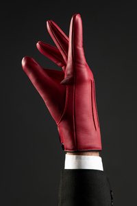 Splendid Apparel Gants de poignet violets en coton/polyester/spandex, écologiques, unis, élastiques, pour le cyclisme, le sport quotidien et les activités décontractées, compatibles écran tactile - Product Image 3