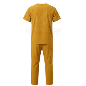 Conjunto de Uniforme Médico para Hombre, con Tela de Calidad, Cuello en V, Control de Humedad y Confección Profesional - Product Image 2