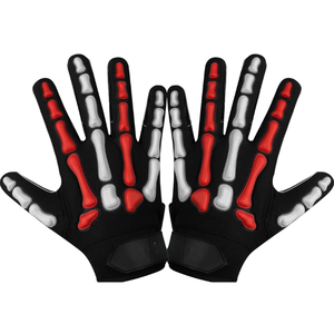ALHUSAYNAPPERAL <b>Gloves</b> <b>Grip</b> Boost Football <b>Gloves</b> - Solid Stealth 6.0 Boost Plus Sticky Technology - Youth Football <b>Gloves</b> - Product Image 1