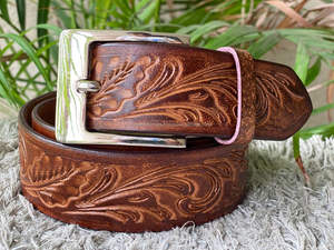 Gran oferta 2024, venta al por mayor, cinturones de cuero genuino para hombres, hebilla de Pin occidental, cinturón de cuero de vaca personalizado para hombres - Product Image 2