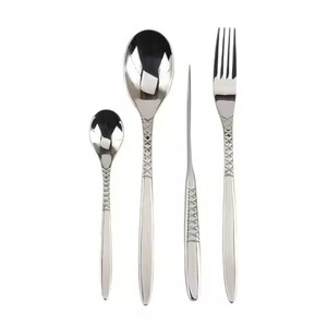 Ensemble de couverts en acier inoxydable de luxe pour table à manger, mariage et décoration d'hôtel - Product Image 3
