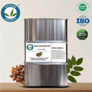 ISO & GMP Certified Tolu Balsam Essential Oil Steam distilled Therapeutic & Aromatherapy Formulation Oil <b>Bulk</b> Exporter In India - Product Image 3