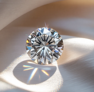 Diamant solitaire rond brillant de 1 carat certifié IGI, qualité E VS1, cultivé en laboratoire, coupe excellente, synthétique RAAMAA - Product Image 3