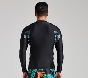 Camiseta deportiva de compresión de manga larga transpirable para hombre, para entrenamiento de MMA - Product Image 5