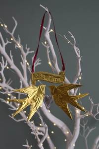 Heart Shape Pine Cone Handicraft Christmas Decorations Traditional Style Ornament - Product Image 6