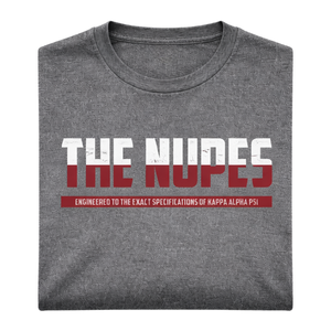 Camiseta de Manga Corta DriFit Kappa Alpha Psi The Nupes, Color Carbón, Ropa de Fraternidad Griega con Ajuste Atlético y Comodidad que Absorbe la Humedad - Product Image 6