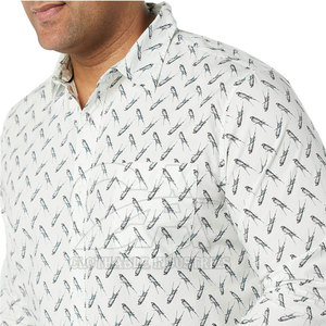 OEM Men Long Sleeve Button <b>Down</b> Shirts Bulk Cotton Slim Fit Shirts Supplier Factory Price Men Full Sleeve Shirts Button <b>Down</b> - Product Image 5