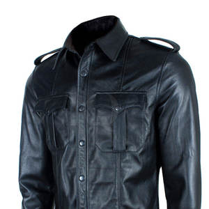 Chemises en cuir souple et résistantes pour hommes, coupe confortable, tissu léger, idéal pour le bureau et le quotidien - Product Image 6