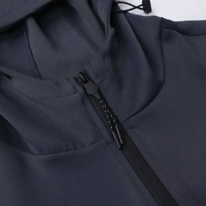 Conjunto Deportivo para Hombre de Manga Larga, Chaqueta y Pantalones para Entrenamiento, Logotipo Personalizado, Transpirable, Tallas Grandes, para Gimnasio y Fitness - Product Image 2