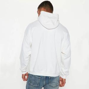 Sudadera con Capucha Unisex de Alta Calidad, 320 g/m², Negra, para Hombre, Original, de Algodón, con Estampado Serigrafiado, Lisa, Blanca, Talla Grande - Product Image 6