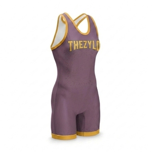 Custom Women's Wrestling Singlets | Sublimation Printed <b>Compression</b> One-Piece Wrestling Uniform | OEM ODM Manufacturer - Product Image 4
