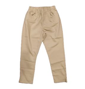 Leggings confortables en satin stretch à jambe droite et taille mi-haute pour femmes, durables - Product Image 2