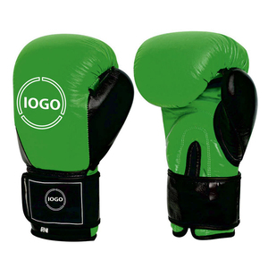 Guantes de Boxeo Profesionales de Cuero con Cordones y Soporte para Muñeca, Color Azul, para Adultos, Entrenamiento y Sparring - Product Image 5