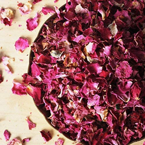 Pétales de rose naturels (Gulab) |   Rosa Damascena |   Brut |   Rose clair séché au soleil naturel |   Emballé sous vide |   Soins de la peau à usage cosmétique | - Product Image 5