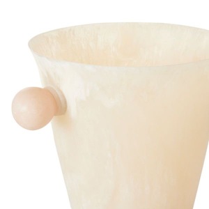 Seau à glace en résine ambrée pour vin et champagne, écologique, fait main, pour fêtes et événements - Product Image 4
