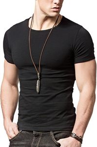 Camiseta Lisa Casual de Corte Ajustado, Personalizable, 100% Algodón Peinado, Camisetas al por Mayor - Product Image 3