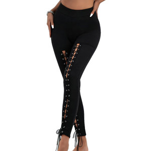 Leggings para mujer con MOQ bajo, leggings de alta calidad para mujer, ropa deportiva, leggings de cintura alta, estilo básico, para todas las temporadas. - Product Image 1
