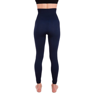 Women's Light Weight Yoga <b>Legging</b> Customized Latest Design with Solid <b>Pattern</b> Mid Waist - Product Image 2