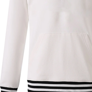 Sudadera Personalizada al por Mayor con Estampado Frontal, Lavado Ácido, Bordado Phi, Cierre de Cremallera de Cuarto, Poliéster/Algodón, Marca Privada - Product Image 4