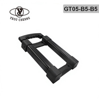 Poignée de poussette pour animaux de compagnie YEOU CHERNG GT05-B5-B5, en plastique télescopique, pratique, style professionnel