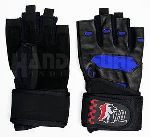 Gants d'entraînement élégants pour le fitness, accessoires de sport, gants de musculation à demi-doigts avec support de poignet pour la gym et l'haltérophilie - Product Image 3