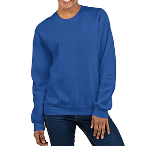 2026 Custom Women Oversized Crew Neck Sweatshirt 100% Cotton Heavyweight <b>Fleece</b> Pullover OEM ODM Plain Blank Casual Streetwear - Product Image 1
