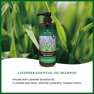 Champú de Aceite Esencial de Lavanda OEM |   Nutritivo e Hidratante |   Sin Silicona |   Relajación y Suavizante para el Cabello |   500 ml - Product Image 2