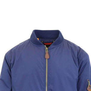 <b>Men's</b> Lightweight Bomber <b>Jacket</b> Water Resistant Zip Up <b>Flight</b> <b>Jacket</b> Ribbed Collar Cuffs Casual Outdoor Windbreaker <b>Jacket</b> - Product Image 3