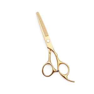 Tijeras de Peluquería Profesionales de Acero Inoxidable para Suministros de Salón de Belleza, Cuchilla Afilada, Diseño Plegable, Logotipo Personalizado - Product Image 1