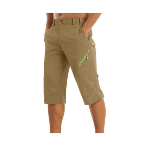 Pantalones Cortos de Verano para Hombre con Logotipo Personalizado, de Secado Rápido, de Poliéster, 3/4, en Oferta, para Correr, Trotar y Escalar - Product Image 5