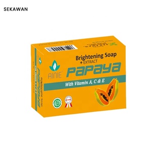 Direct Factory Selling Refreshing Fragrance Whitening Pure <b>Coconut</b> Oil Papaya <b>Soap</b> - Product Image 1
