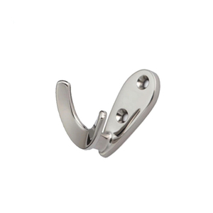 Eu-50 Stainless Steel Fork <b>Hook</b> Heavy Duty Wall Hanger For Clothes Hat Wardrobe <b>Shoe</b> Cabinet - Product Image 2