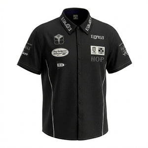 Chemise de course F1, logo personnalisé, personnalisation du matériau, vêtements de piste, impression, karting, uniforme d'équipe sportive, chemises de mécanicien pour hommes - Product Image 3