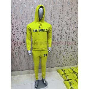 ชุดเสื้อและกางเกงใส่ได้ทั้งชายและหญิงแฟชั่นชั้นสูงของ2024มีฮู้ดตามสั่งลายพิมพ์โลโก้ - Product Image 4