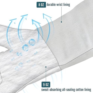 Gants de travail robustes ignifuges en cuir de vachette, résistants à la chaleur, pour barbecue et four, gants de sécurité renforcés - Product Image 5