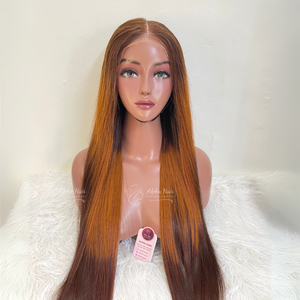 Produit vierge non transformé de qualité supérieure brut de meilleure qualité extensions de cheveux raides perruque frontale cheveux à cuticule alignée prêts à être expédiés - Product Image 1