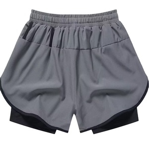 2-in-1 Compression <b>Mid</b>-Rise Shorts - Product Image 1