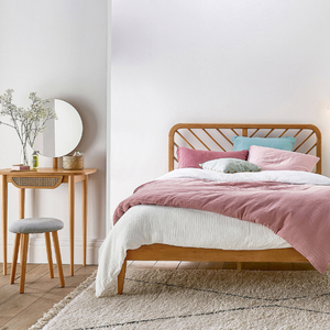 Premium Minimalist Wooden Bed <b>Frame</b> with Solid Wood Design for Modern Elegant and Comfortable Bedrooms - Product Image 6