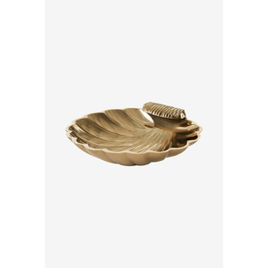 Leaves Designer High Grade Gold Plated Premium Quality Metal Made Home Hotel Luxury Table Centerpiece Food Serving Bowls Supply - Product Image 5