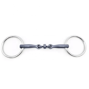 Bridon en titane Tough Tack avec anneau lâche, taille personnalisée pour l'équitation 2026 - Product Image 1