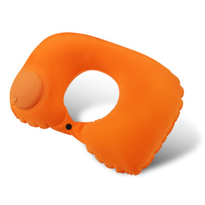 Oreiller de voyage gonflable en forme de U, oreiller de cou en mousse à mémoire de forme, coussin de sommeil pour avion, voiture, bureau - Product Image 6