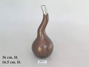 Red Modern Bottle Shape <b>Iron</b> Handmade Unique Home Decor Table Vase Floor Vase Good Design - Product Image 3