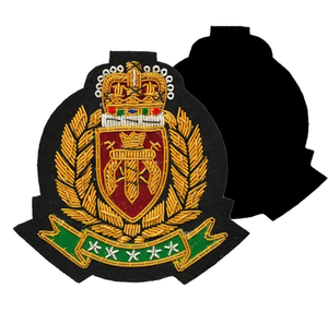 Wholesale High Quality Washable Lace Solid Custom Handmade Embroidery Bullion Wire <b>Pin</b> <b>Badges</b> Eco-Friendly Nickel-Free Luxury - Product Image 5